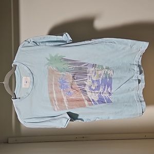 Sol Angeles Blue Los Angeles T Shirt Medium
